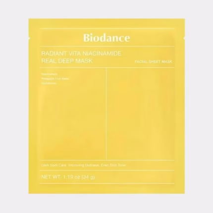 Biodance-Radiant-Vita-Niacinamide-Real-Deep-Mask-formyskin